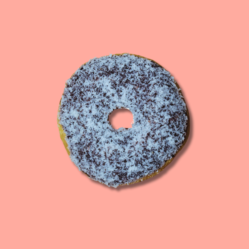 Coconut donut with soft texture and tropical twist – Go Nuts Donuts