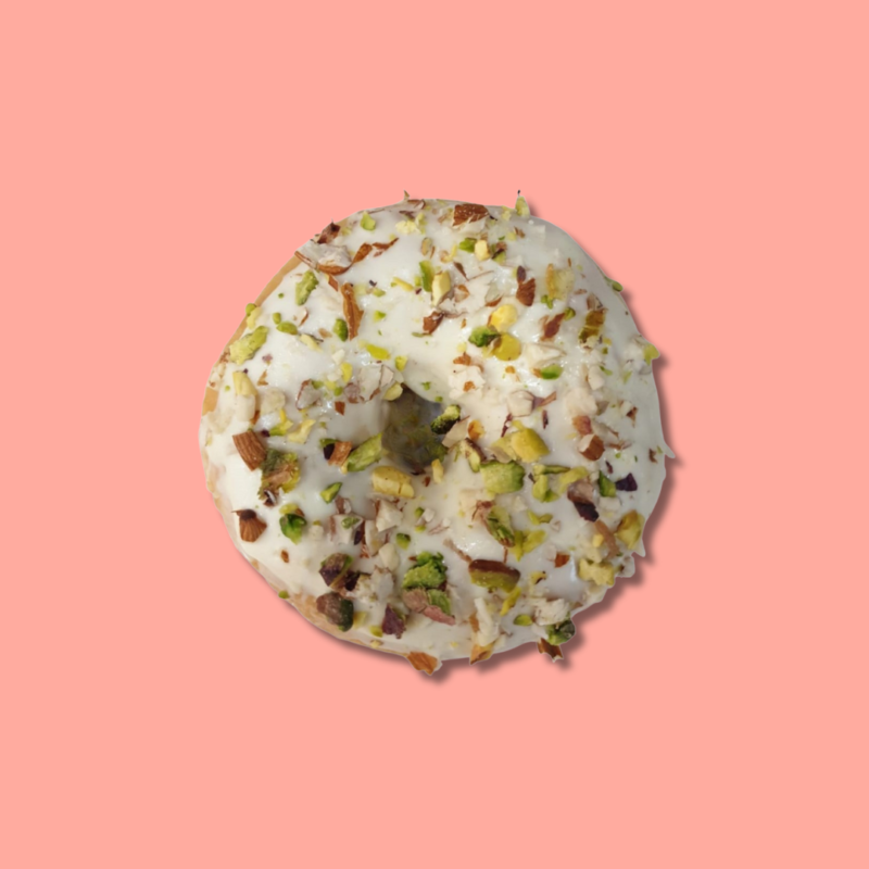 Kulfi-inspired donut infused with traditional flavors – Go Nuts Donuts