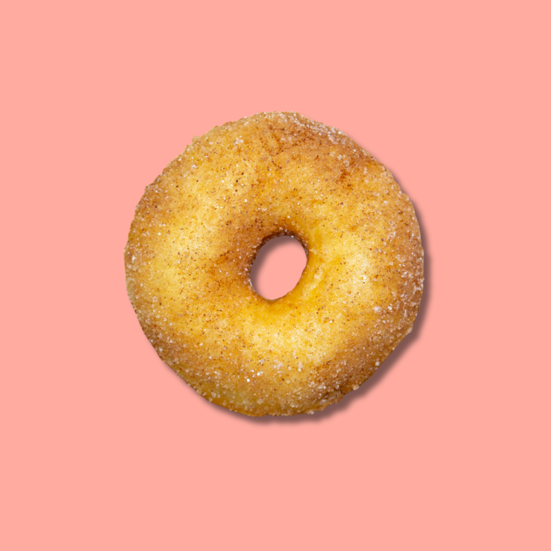 Cinnamon sugar donut with classic flavour – Go Nuts Donuts